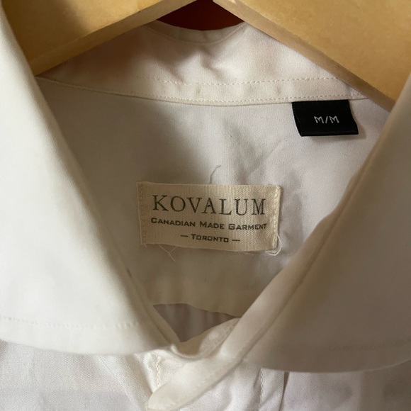 SOLD. Men’s Kovalum Dress shirt. US M - Picture 3 of 6
